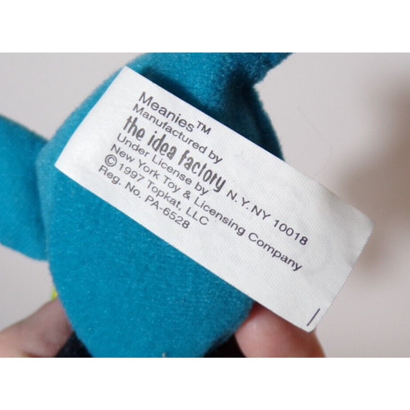 1997 MEANIES Series 1 - Hurley The Toucan- Beanie Plush Stuffed Toy - Picture 4 of 4